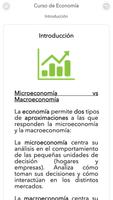 Curso de Economía اسکرین شاٹ 2