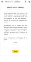 3 Schermata Oraciones Católicas