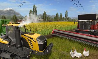 Milford Organic Tractor Farming 2 Simulator 2018 captura de pantalla 1