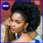 Afro Hair Women (Offline) icône