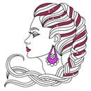 Glitter Fashion Coloring Pages APK