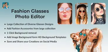 Fashion Glasses Photo Editor