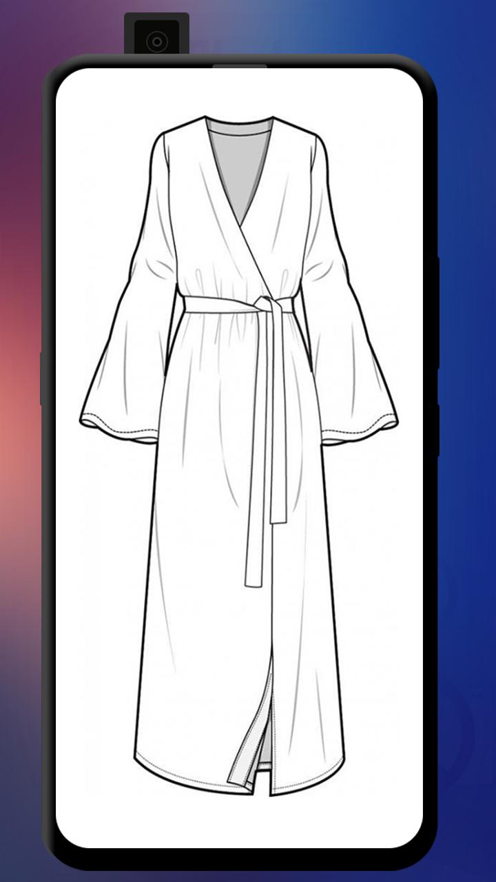 Fashion Design Flat Sketch APK for Android Download