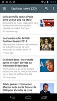 fashion news capture d'écran 2