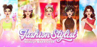 Fashion Stylist: Beauty Makeup الملصق