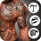 Tattoo Name On My Photo Editor-icoon