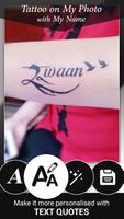 Tattoo Name On My Photo Editor plakat