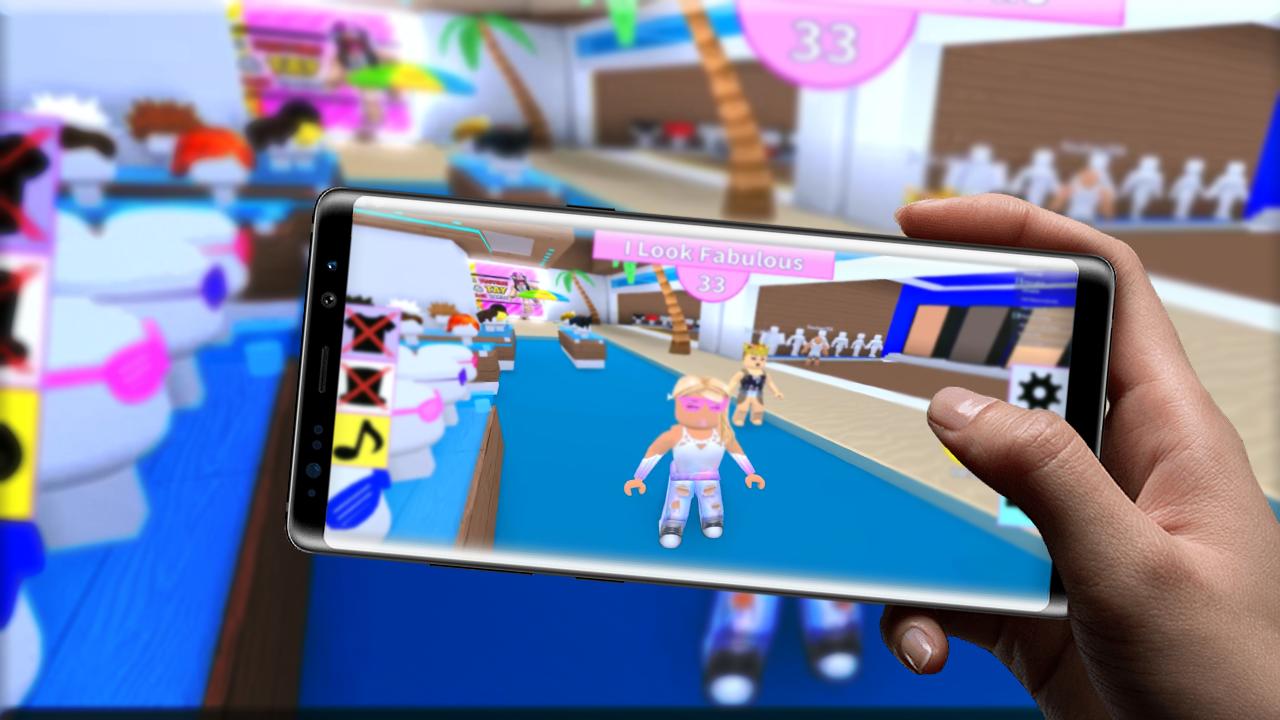 Fashion Frenzy Show Summer Dress Up Roblox Obby For Android - 