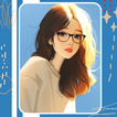 Cute Girly Cartoon Dpz icon