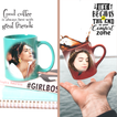 Cup Photo Frames Zeichen