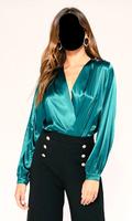 Women Satin Shirt Photo Suit ảnh chụp màn hình 1