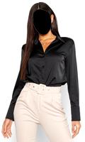 Women Satin Shirt Photo Suit ảnh chụp màn hình 3