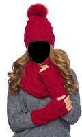 Women Winter Cap Photo Suit poster