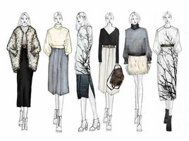 fashion design sketches স্ক্রিনশট 2