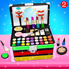 DIY Make-up-Spiele für Mädchen Zeichen