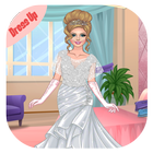 Model Wedding Dress Up Games icône