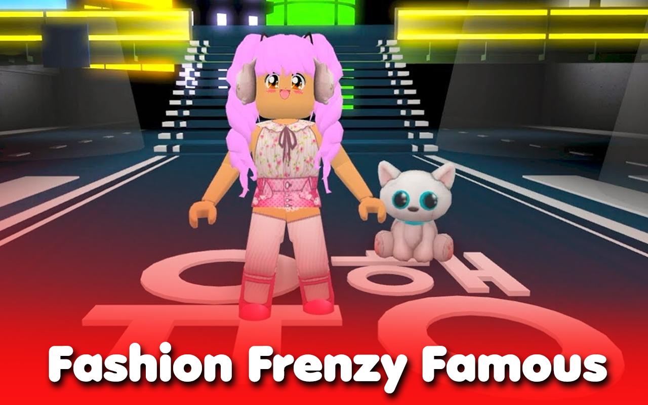 Hints Mod Frenzy Fashion Famous Roblox For Android Apk Download - fashion famous roblox free game