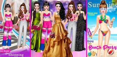 Fashion Challenge DressUp Game Affiche