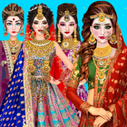 Indian Bridal: Makeup Games ícone