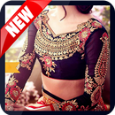 blouse designs collar neck sleeve backless kurtis APK
