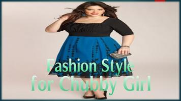 Fashion Style for Chubby Girl Affiche