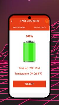 Super Fast Charging 2021 & Battery Saver poster