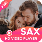 Sax video player 2021 - HD Video Player icon