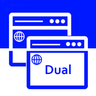Fast Dual Browser: Navigateur d'écran divisé icône