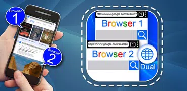 Schneller Doppelbrowser - Spli