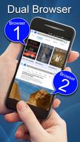 Fast Dual Browser - Navigateur capture d'écran 1
