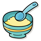 Baby solids - Food Tracker آئیکن
