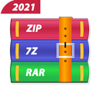 آیکون‌ RAR Extractor : Zip Extractor