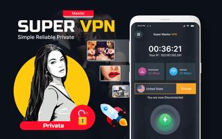 Super Fast VPN Master Proxy Affiche