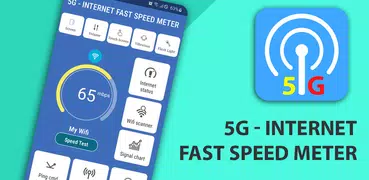 5G - Internet fast speed meter