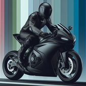 Fast Motorcycle Driver biểu tượng