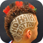 Men Hairstyle Tattoo আইকন