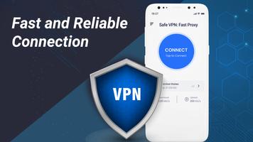 Safe VPN: Fast Proxy اسکرین شاٹ 3