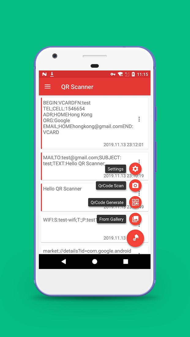 QR Scanner - QR Code reader & generator for Android - APK Download