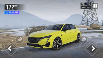 Car Game: City Drive Peugeot 포스터