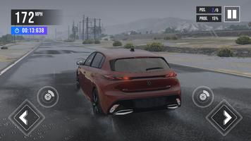 Car Game: City Drive Peugeot 스크린샷 3