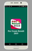 PSC Exam Result 2019 poster