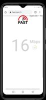 Fast test speed connexion الملصق