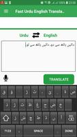 Fast English Urdu Translator capture d'écran 2