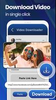 Fast Vid - Video Downloader For Facebook capture d'écran 1