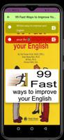 99 Fast Ways to Improve Your English book الملصق
