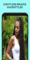 Knotless Braids Hairstyles screenshot 1