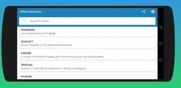 Offline Dictionary & Sentence, Synonyms & Antonyms