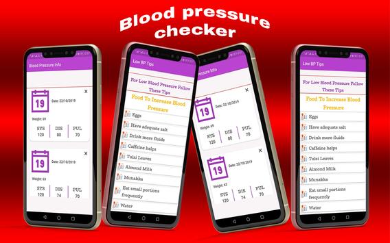 Blood pressure recorder & bp diary Info 截图 12