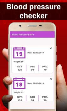 Blood pressure recorder & bp diary Info 截图 4