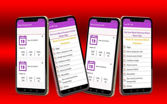 Blood pressure recorder & bp diary Info 截图 10